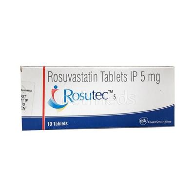 Rosutec 5mg Tablet 10'S - High Cholesterol-Dys