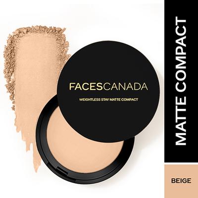Facescanada Weightless Stay Matte Compact Vitamin E and Beige 03 9gm - Compact Powder