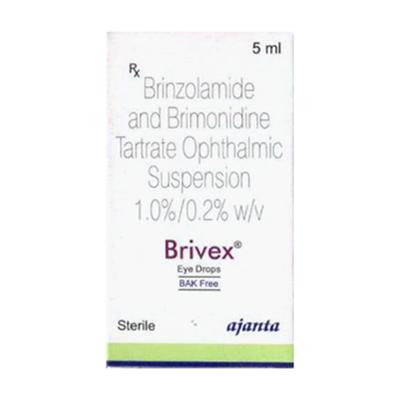 BRIVEX BAK FREE Eye Drops 5ml - Glaucoma-Ant