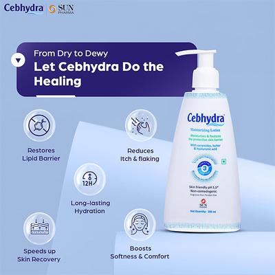 CEBHYDRA MOISTURISING Lotion 250ml - Dry Skin-Emo