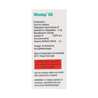 Winolap DS Eye Drops 2.5ml - Eye conditions-Oph