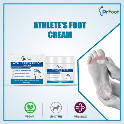Dr Foot Athletes Foot Cream 100 gm - Foot Creams & Lotions