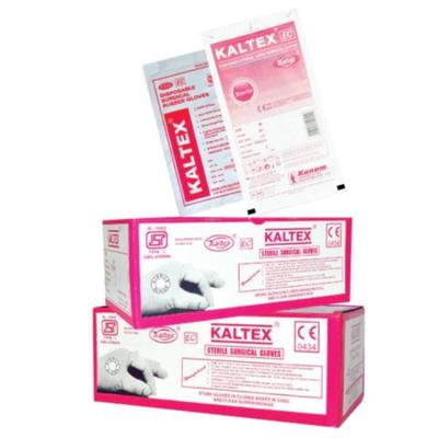 Kaltex Disposable Surgical Rubber Gloves (Pair) - Size 6 - Surgical Consumable