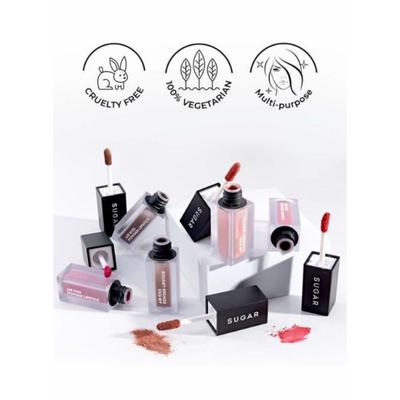 Sugar Cosmetics Air Kiss Powder Lipstick 03 Caramel Souffle 2 gm - Lipsticks