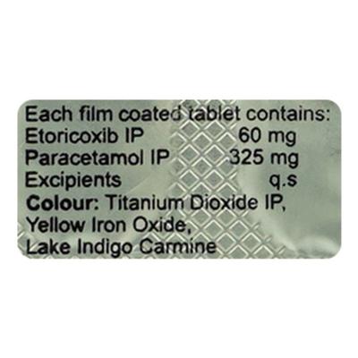 ETOFLAM P Tablet 10's - Pain relief-Nsa