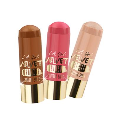 L.A.Girl Velvet Contour Sticks Bronzer - Goddess 5.8 gm - Contour