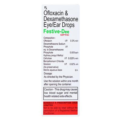 FESTIVE DEE OPTIC Eye/Ear Drops 10ml - Eye conditions-Oth