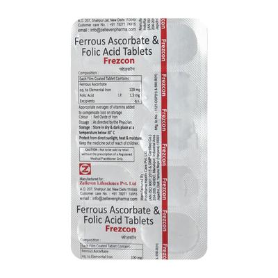 Frezcon Tablet 10'S - Iron Supplement/Anaemia-Vma