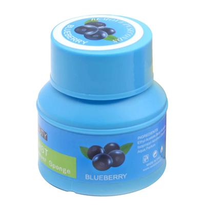 Swiss Beauty Dip & Twist Nail Lacquer Remover Sponge - Blueberry 30 ml - Nail Polish Remover