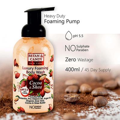 Bryan & Candy Cocoa Shea Foaming Body Wash 400 ml - Shower Gels & Body Wash