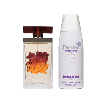 Franck Olivier Passion Men EDT 75ml + Passion Deodorant 2's - Perfumes (Edt/Edp)