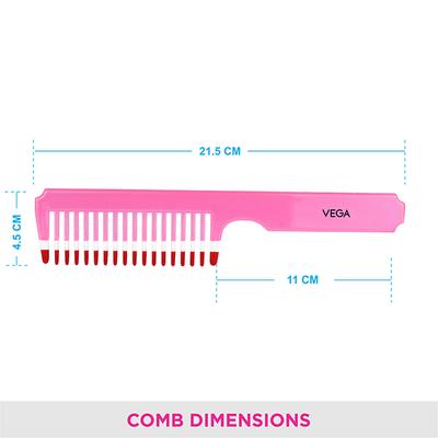 Vega Grooming Comb (1267) 37 gm - Hair Combs