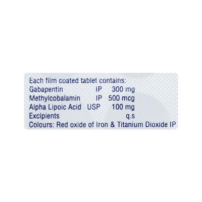 GABADOT AM Tablet 10's - Neuropathic Pain-Dru