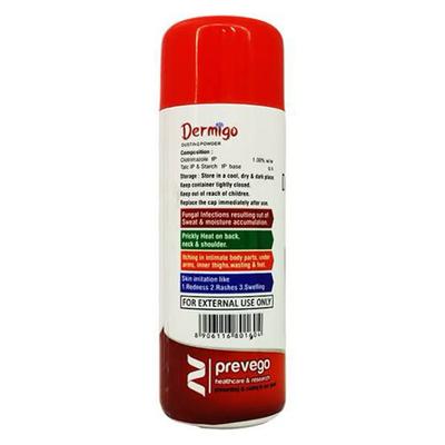 DERMIGO Dusting Powder 100gm - Fungal Infections-Taa