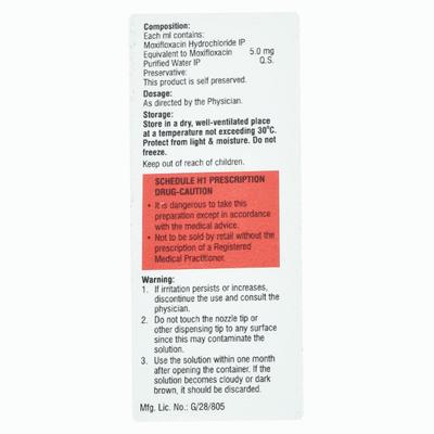 MOXIMOXI Eye Drops 5ml - Eye Infections-Eaa