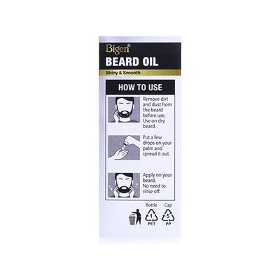 Bigen Beard Oil Shiny & Smooth 30 ml - Beard Oil