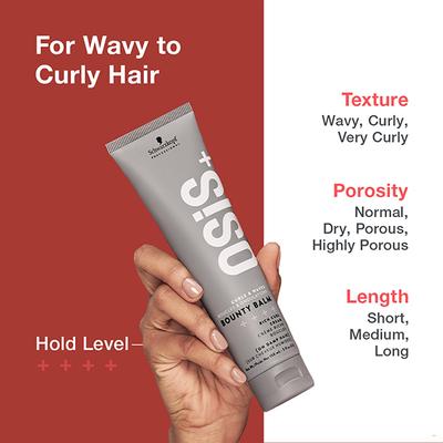 Schwarzkopf Professional Osis + Bounty Balm Rich Curl Cream 150 ml - Clays & Mousses