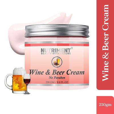 Nutriment Wine and Beer Cream All Skin Type 250 gm - Lotions & Creams