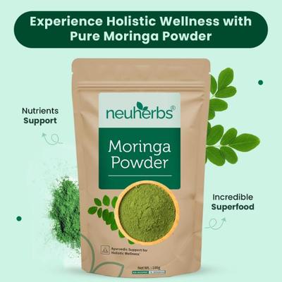 Neuherbs Organic Moringa Powder 100 gm - Vitamin C