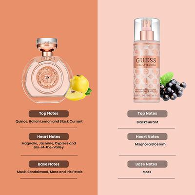 Guess Bella Vita Rosa Eau De Toilette 30ml + Shimmer Fragrance Mist 250ml 2's - Women Perfumes (Edt/Edp)
