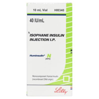 Huminsulin N 40IU Injection 1X10ml - Diabetes-Ins