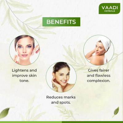 Vaadi Herbals Shower Gel - Luxurious Saffron 300 ml - Shower Gels & Body Wash