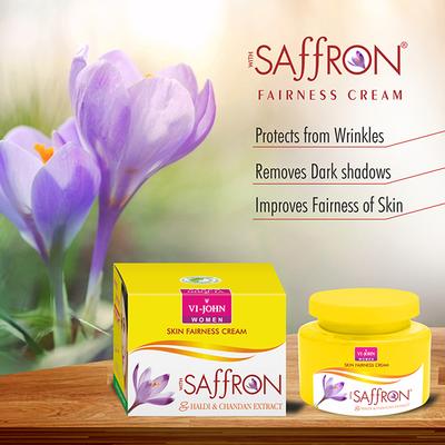 Vi-John Women Care Kit (Saffron Haldi Chandan Fairness Cream 50 gm + Fast Glow Fairness Cream 50 gm + Cobra Limited Edition Eau De Parfum 60 ml + Saffron Fairness Rose Body Lotion 250 ml ) 1's - Lotions & Creams