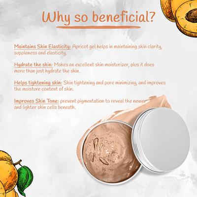 Nutriment Apricot Gel All Skin Type 250 gm - Face Gels