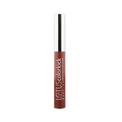 Lotus Make-up Colorkick Liquid Matte LipColor Praline CLM03 6 gm - Liquid Lipsticks