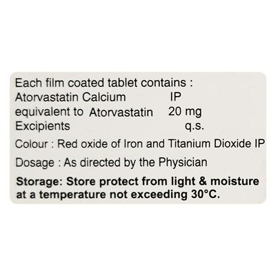 Cotrilo 20mg Tablet 10'S - High Cholesterol-Dys