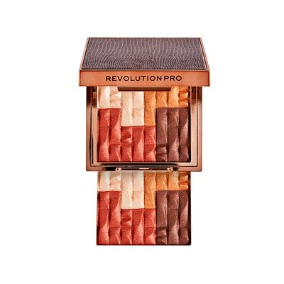 Revolution Pro Goddess Glow Shimmer Brick Deserted 8 gm - Eye Shadow Palettes