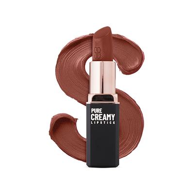 Swiss Beauty Pure Creamy Lipstick -Rich Cocoa 4 g - Lipsticks