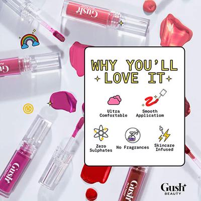 Gush Beauty Playpaint Airy Fluid Lipstick - Make A Splash 2.8 ml - Liquid Lipsticks