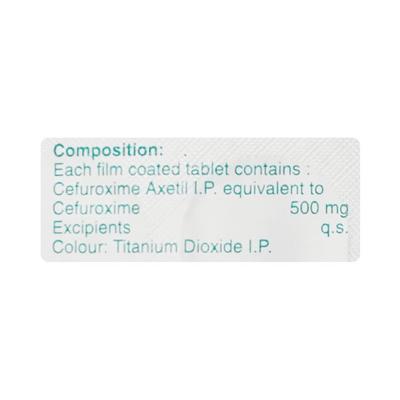 Altacef 500mg Tablet 10'S - Bacterial Infections-Cep