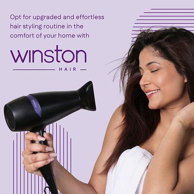 Winston Turbo Hair Dryer for Women and Men with Diffuser and with 3 Heat, 2 Speed and Cool Mode Setting - 2200 Watts 1's - Hair Dryers