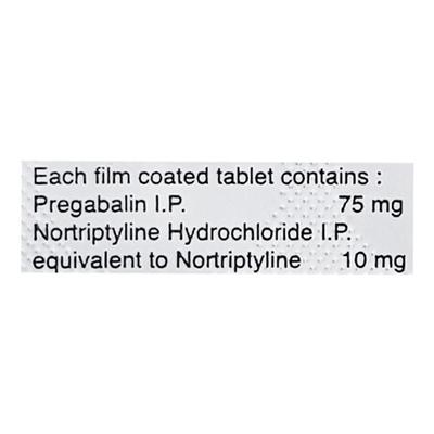 Pregaba NT Tablet 10'S - Neuropathic Pain-Dru