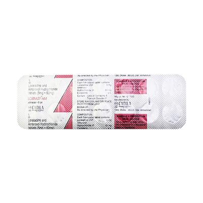 LORFAST AM Tablet 14's - Cough And Cold-Cou