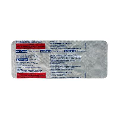 DFO E 90 Tablet 10's - Pain relief-Nsa