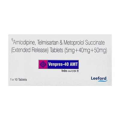VENPRES 40 AMT Tablet 10's - Hypertension-Ana