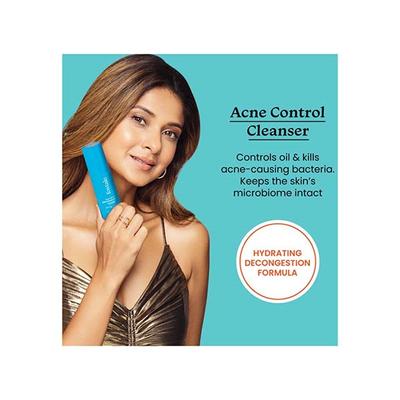 Foxtale Clear Picture Acne Control Cleanser for Oily and Acne Prone Skin Face Wash 100 ml - Scrubs & Exfoliants