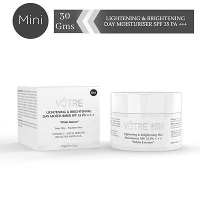 Votre Mini Lightening & Brightening Day Moisturiser SPF 35 Pa 30 gm - Face Moisturizers