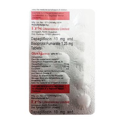GLUXIT BETA 1.25 Tablet 15's - Hypertension-Bet