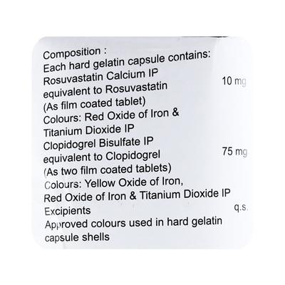 ROSUFIT CV 10 Capsule 15's - Blood Clot-Ant