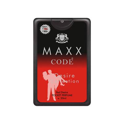 Maxxcode Desire Collection Pocket Perfume Spray - Red Desire 20 ml - Men Perfumes (Edt/Edp)
