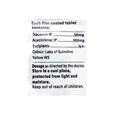 Hilin Ace Tablet 10'S - Arthritis-Oth