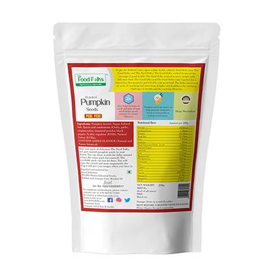 The Food Folks Roasted Pumpkin Seeds - Peri Peri 250 gm - Nutritional Bars