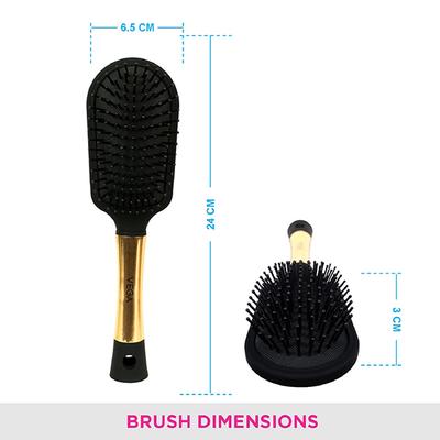 Vega Cushion Brush (E17 - Cb) Color - Black 1's - Hair Brushes