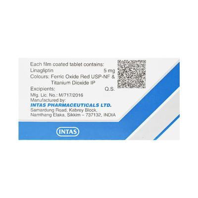 LINERO Tablet 10's - Diabetes-Ant