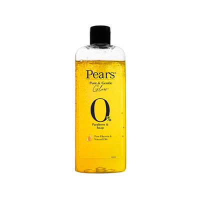 Pears 98% Pure Glycerin and Gentle Body Wash with 0% Paraben and Soap for Hydration Glow 250 ml - Shower Gels & Body Wash