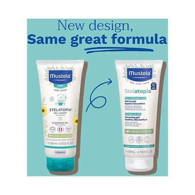 Mustela Stelatopia Cleansing Gel 200 ml - Baby Body Wash